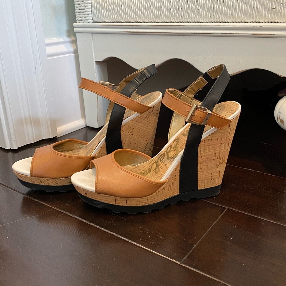 Size 9 Sam Edelman wedges